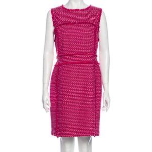 Tory Burch Pink Tweed Dress